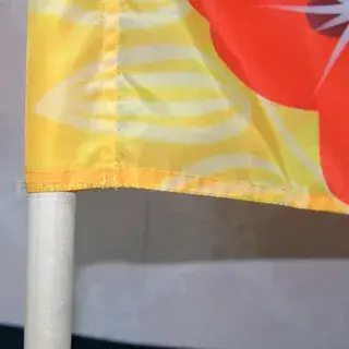 Подгиб края флага